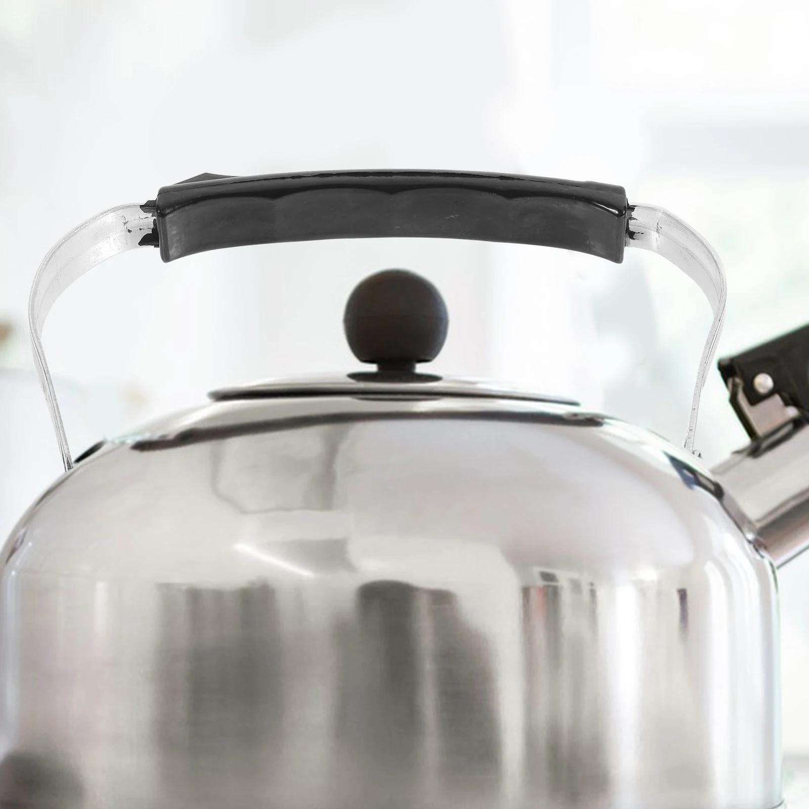 

Aluminum Teapot Handle Anti Scalding Wear Resistant Compact Ergonomic Kettle Grip Replace Old Broken Stove Accessories Kitchen
