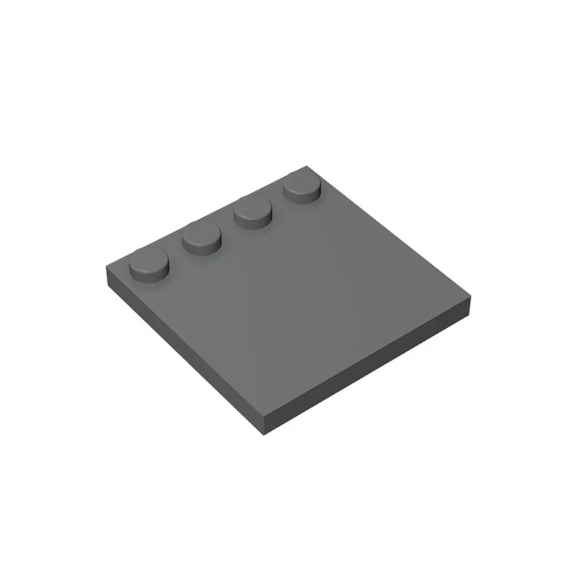 50pcs 6179 กระเบื้องดัดแปลง 4x4 Studs บนขอบอิฐคอลเลกชันจํานวนมาก Modular GBC ของเล่นสําหรับการวิเคราะห์ MOC 1 ชิ้นอาคารบล็อก
