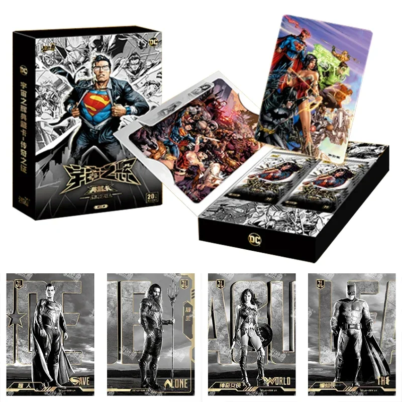 Genuine KAYOU  DC Card Universe Glory Proof of Legend Collection Card Rare Superman Batman Wonder Woman Character Card Toy