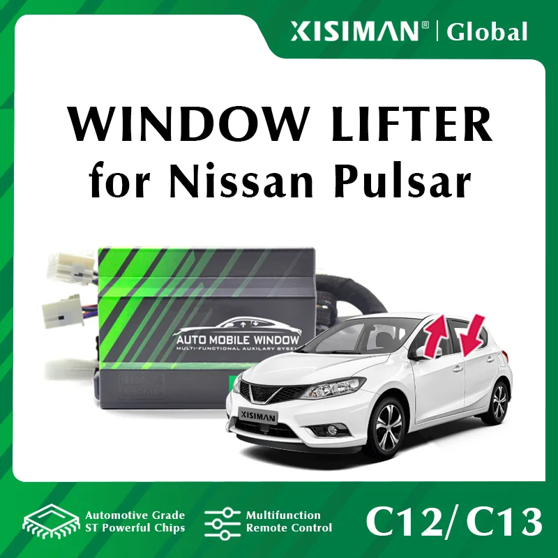 

Car Power Window Closer For Nissan Pulsar C12 C13 Windows Roll Up And Down Automatic Window Lifter Close Accessories