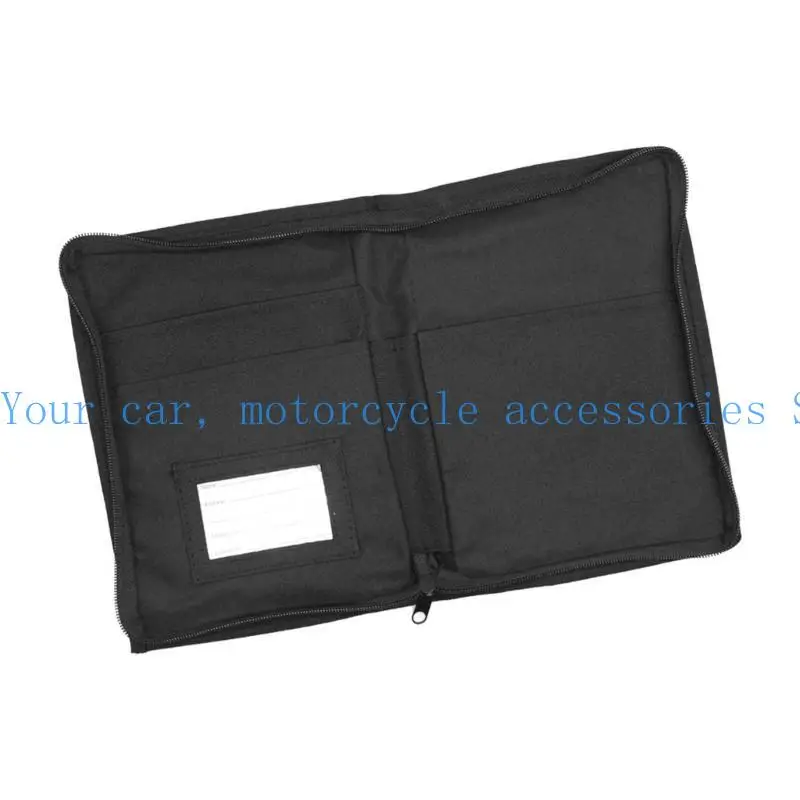 

Upgrades Car Manual Bag with Multiple Pocket Designs Car Glove Box Organizers for Card Registration & Document Storage
