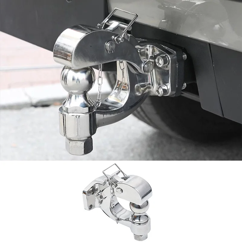 For Great Wall Tank 400 Trailer Hook Off-road Modification Special Rear Bumper Stainless Steel Traction Accessory Decoration