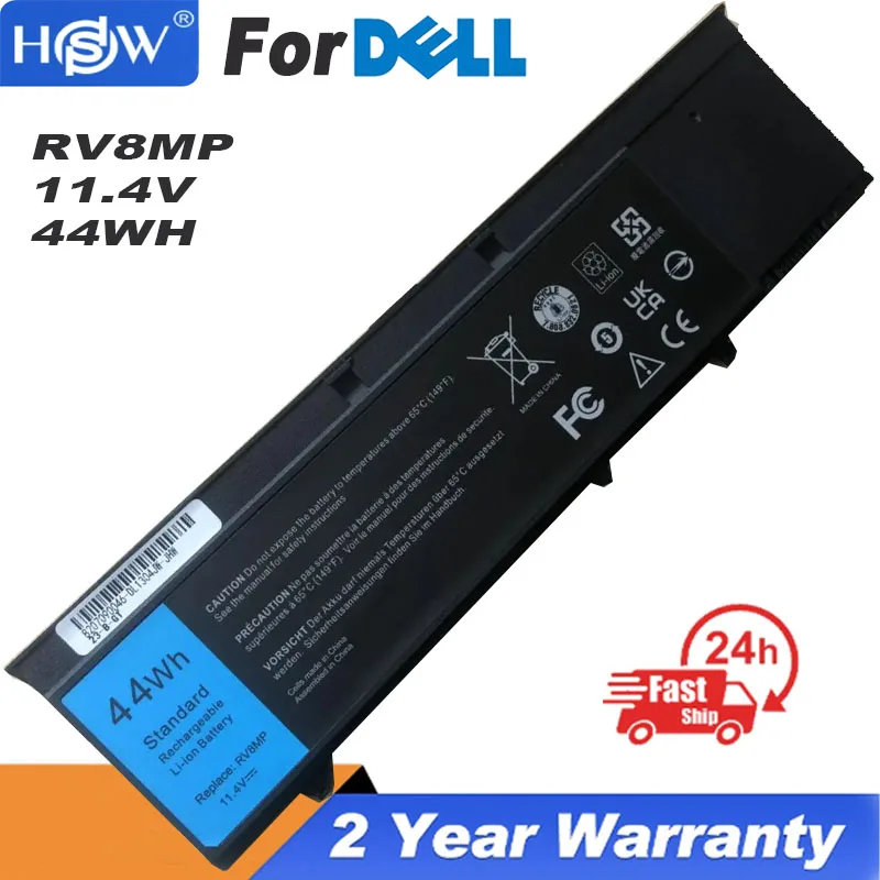 

11.1V 44WH RV8MP Battery for Dell Latitude XT3 Tablet PC H6T9R 1NP0F 37HGH