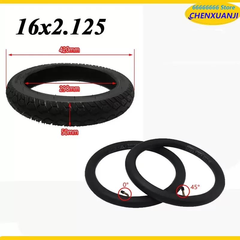 16x2.125 Electric Bicycle Tires 16x2.125 54-305 Inch Electric Bicycle Tyres Inner Tubes Bike Tyre Whole Sale Use