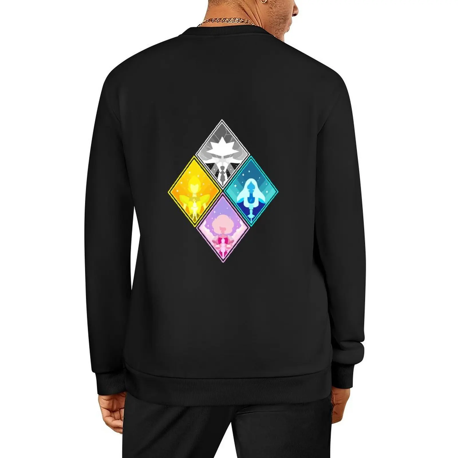 بلوفر The Great Diamond Authority ملابس على الطراز الكوري للرجال سترة شتوية بلوزة ملابس رجالي سويت شيرت للرجال