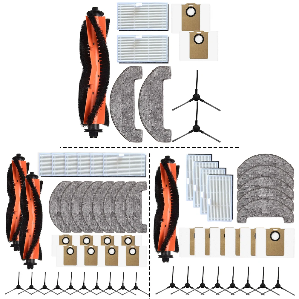 Zwart MONSGA MS1 MAX Eenvoudig te installeren stofzuigeronderdelen Dweilonderdeel Reinigingscomponenten Stofzak Eenvoudige installatie Hoge capaciteit