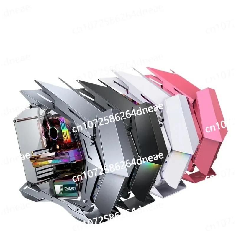 

Jonsbo MOD3 E-ATX E-sports Case ATX MATX ITX All Aluminum Game Chassis Gray Black 5V ARGB Machine Light Effect 6 Fan Position
