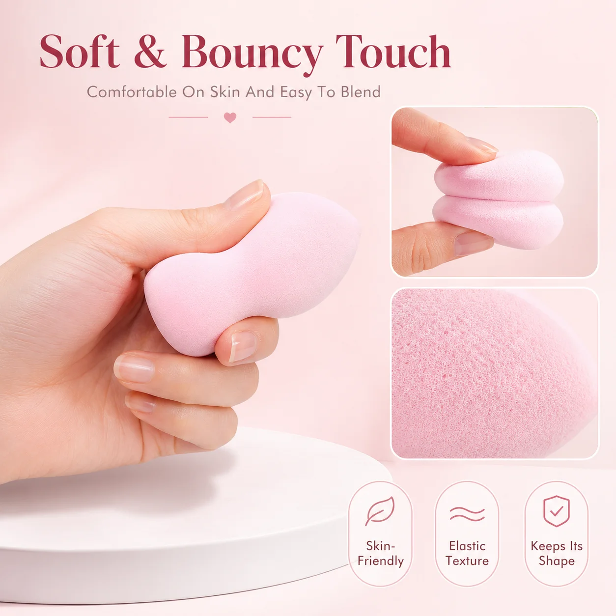 6 sets de brochas de maquillaj - Beauty Makeup Egg reseña y precio