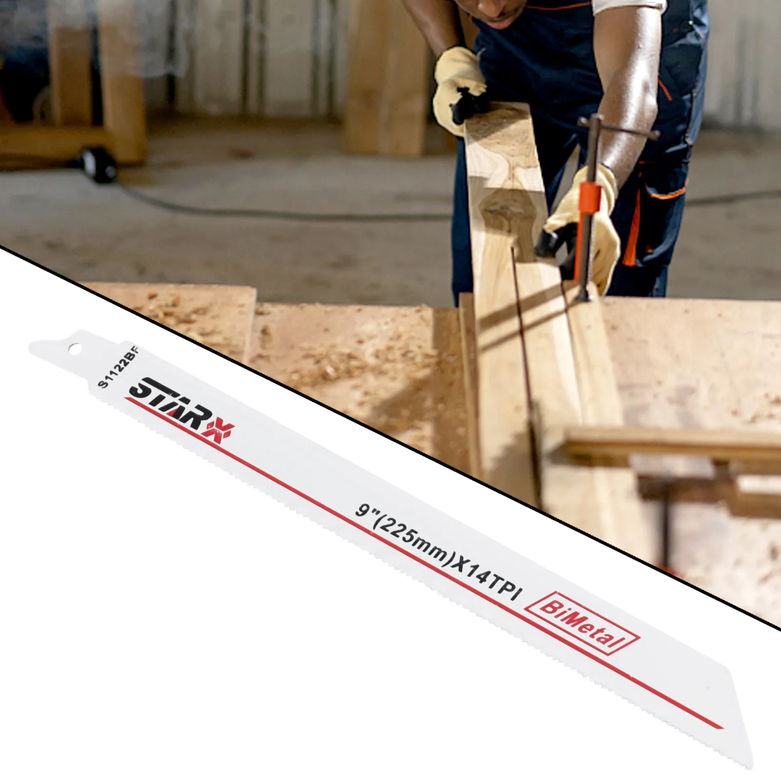

Reciprocating Saw Blade 225MM BI-Metal For Wood Metal Cutting High Hardness Multi Saw Blade Saw Blades Wood Pruning