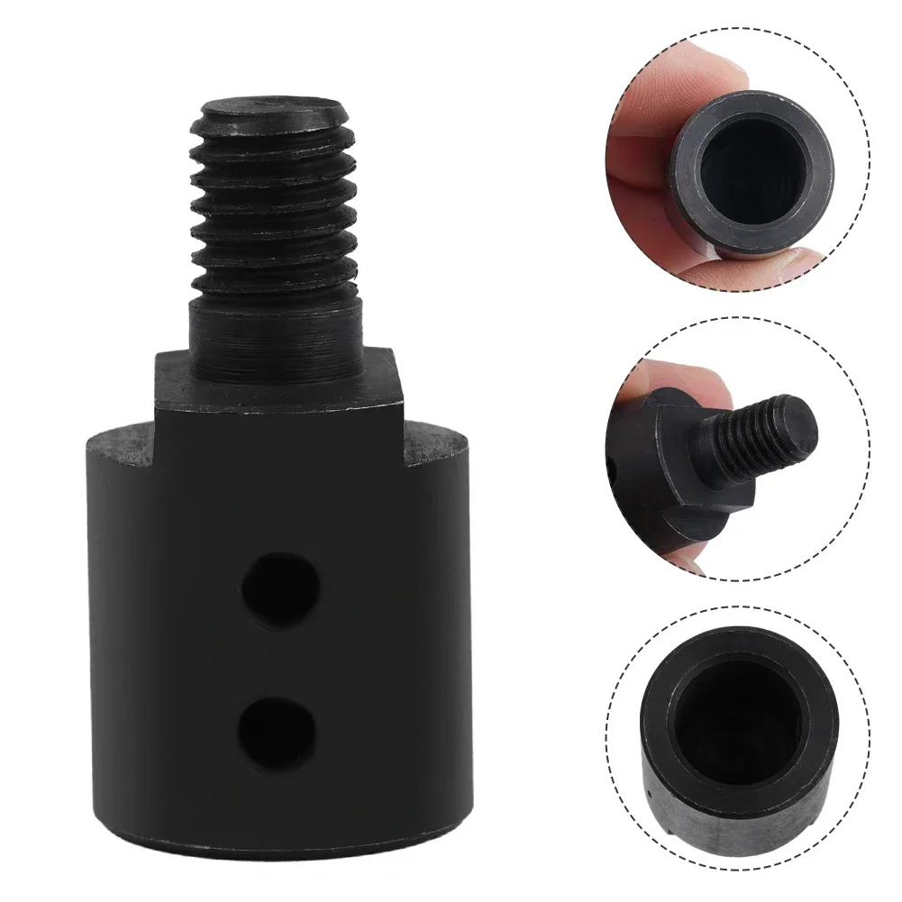1 Set M10 boccola lama per sega albero di collegamento 5-14mm per giunti di collegamento della lama della sega adattatore per mandrino di accoppiamento strumento per smerigliatrice angolare