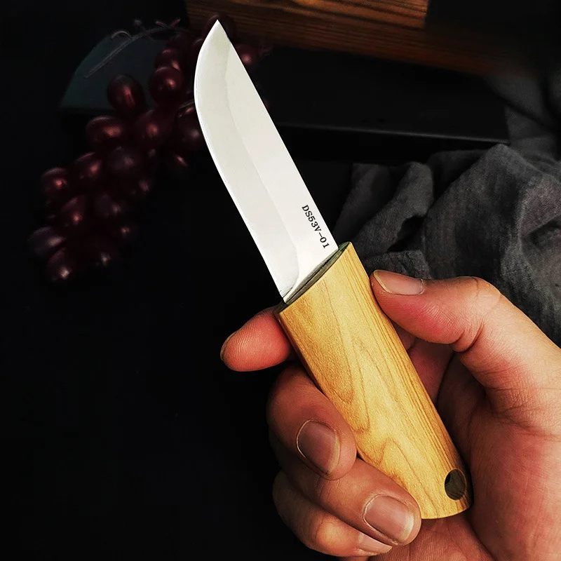 Best Sheathed portable pocket knife! For wilderness/camping/fishing/BBQ! Multi-scenario application, high quality pocket knife!