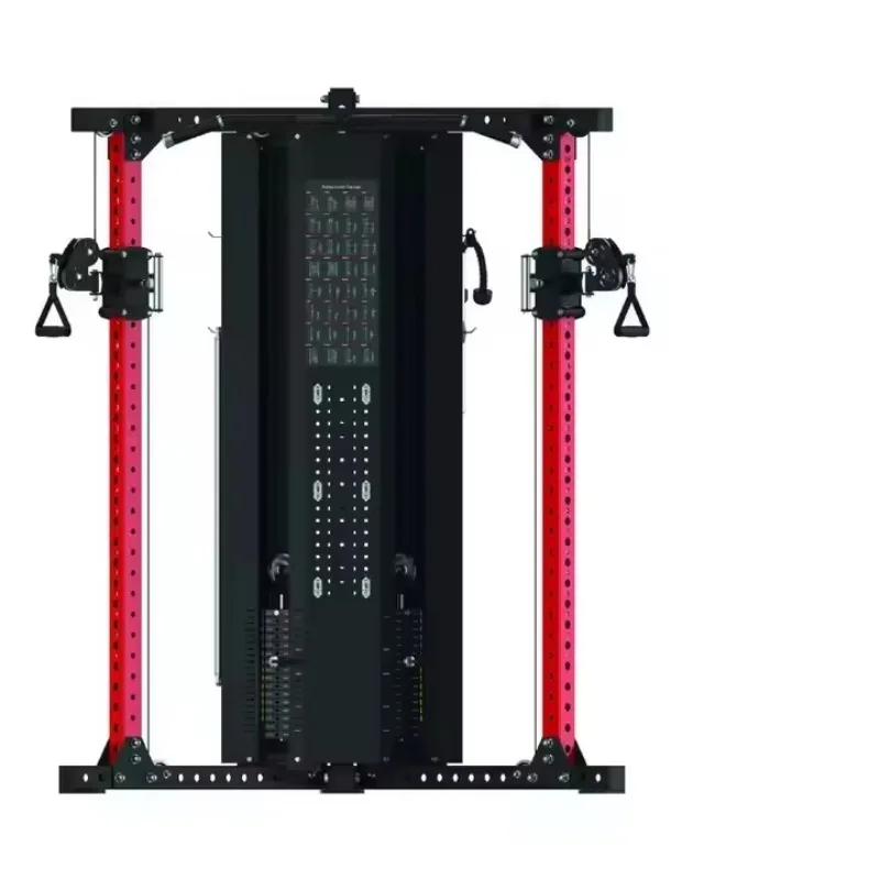 Unilateral Functional Trainer - Adjustable Crossover 5/8 Multi-Station, Targeted Muscle Building & Full-Body Workouts in Gyms