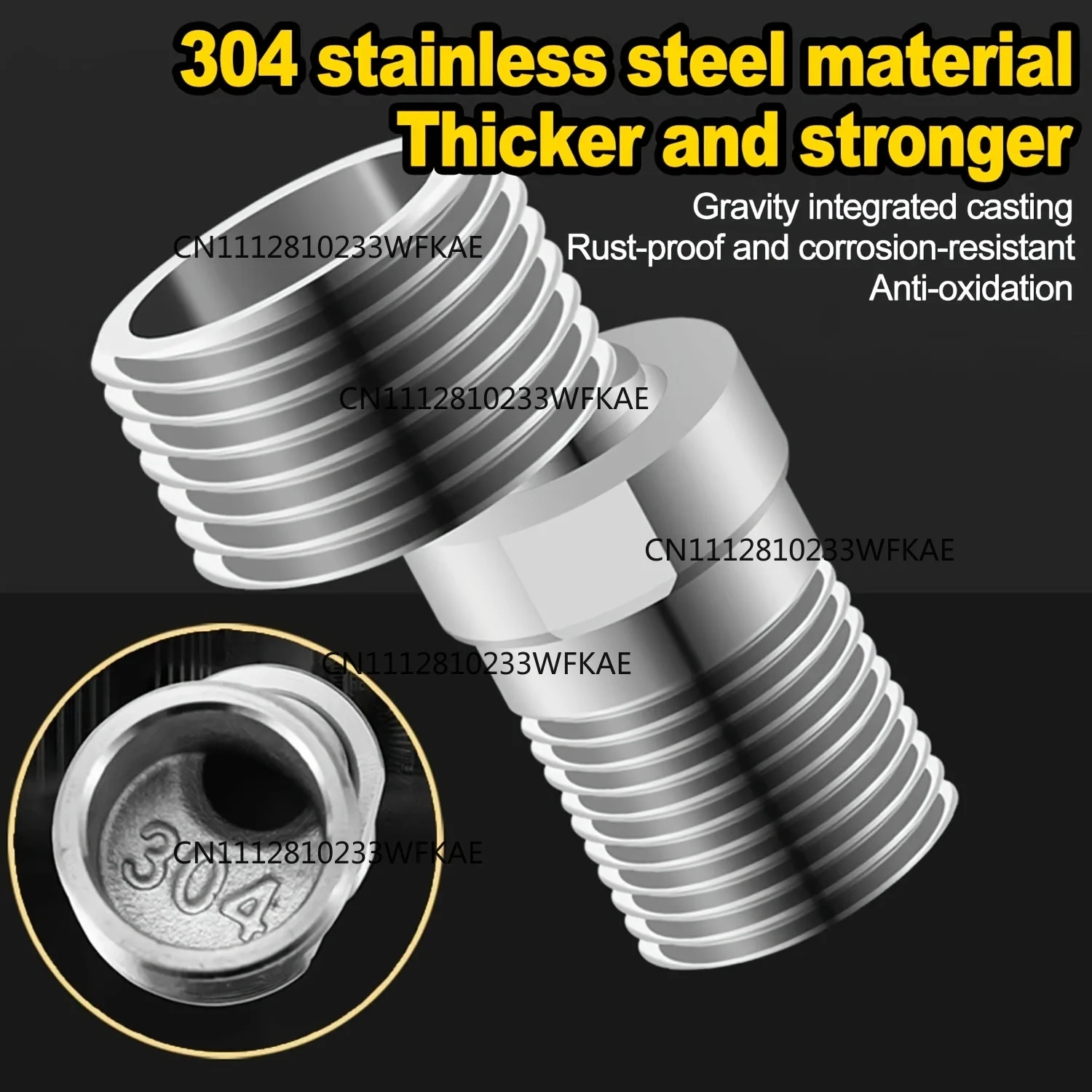 2PCS Adjustable Curved Foot Shower Mixer Adapter - 360° Rotatable, Multi-Functional Metal Valve for Easy Installation