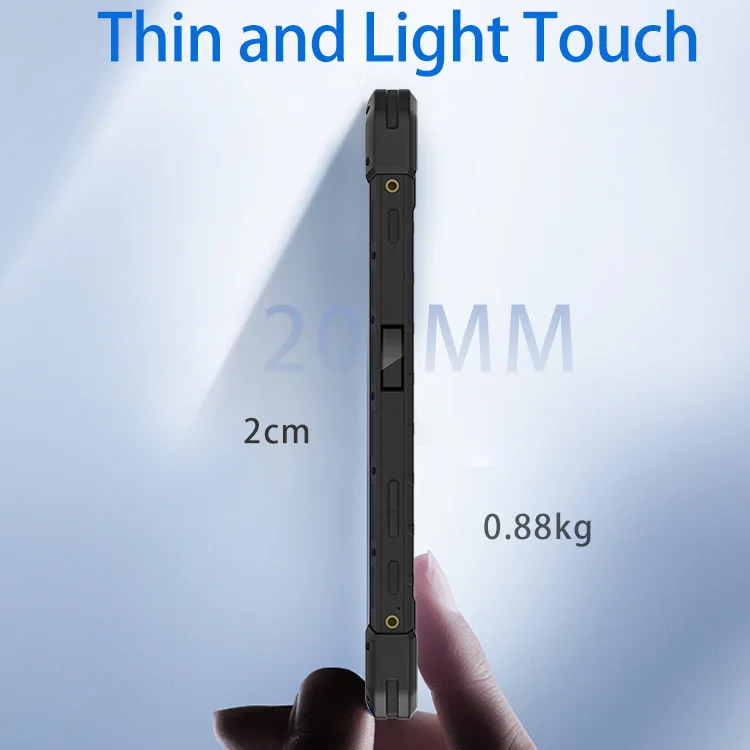 CENAVA 10.1 Inch Ip68 Waterproof Supports Nfc Android with Id Card Identification Rugged Tablet Pc