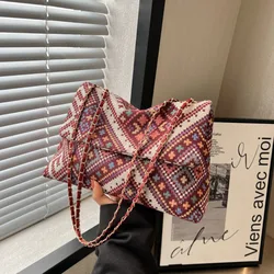 Torba na ramię styl boho Crossbody w stylu Vintage torba typu Hobo torba dla pań