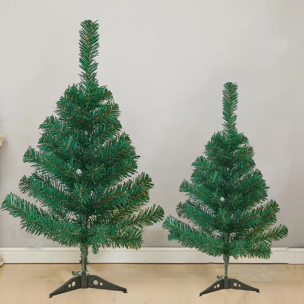 Stable Base Christmas Tree Mini Christmas Tree Long-lasting Fake Small Christmas Tree Exquisite Detail for New Year Photo Prop