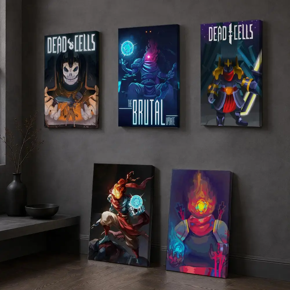 Game D-Dead Cells Framed Wall Painting Modern Framed Canvas Wall Art Print Home Decoration Poster Living Room