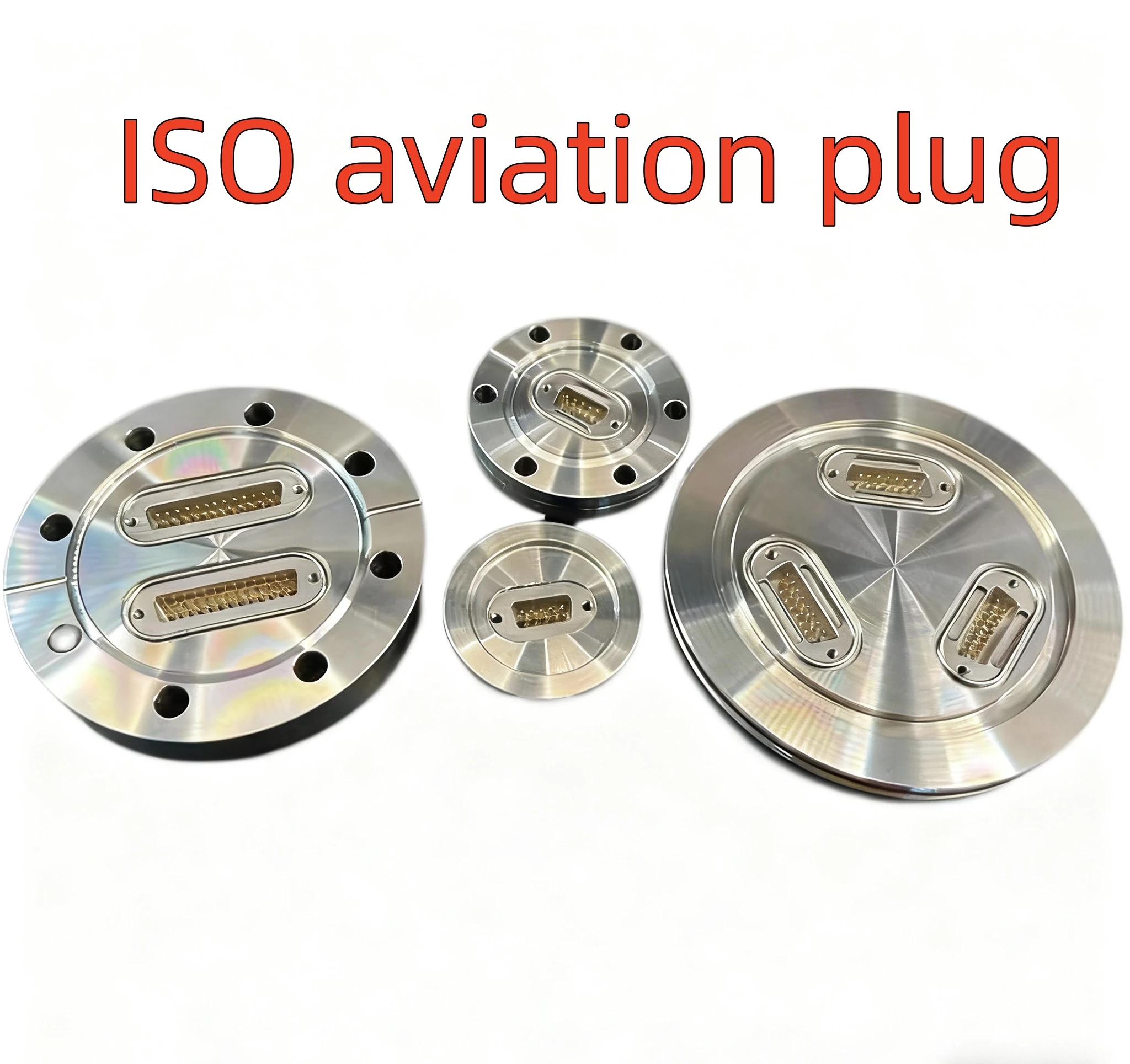 ISO ultra-high vacuum flange signal link connector aviation plug (customized)