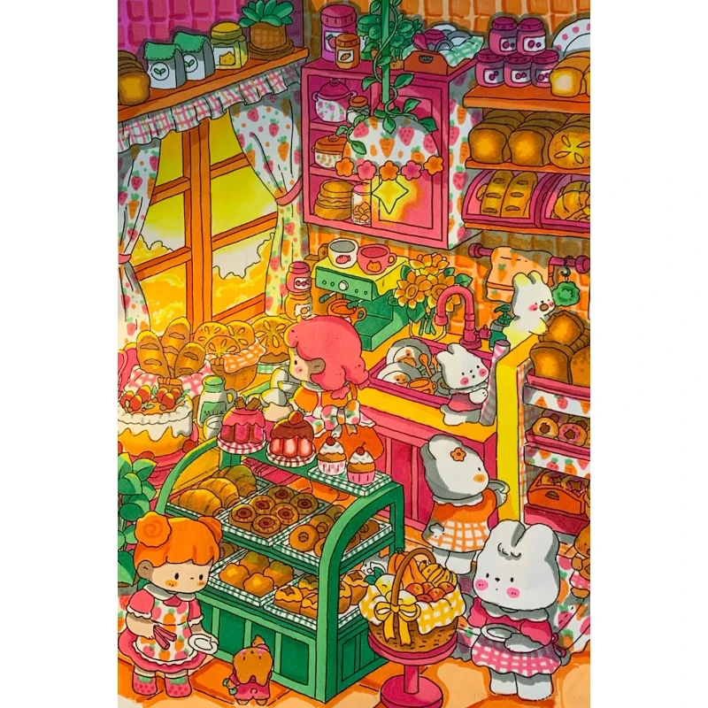 Art Craft Bakery - Pintura de Diamantes 5D DIY, Arte