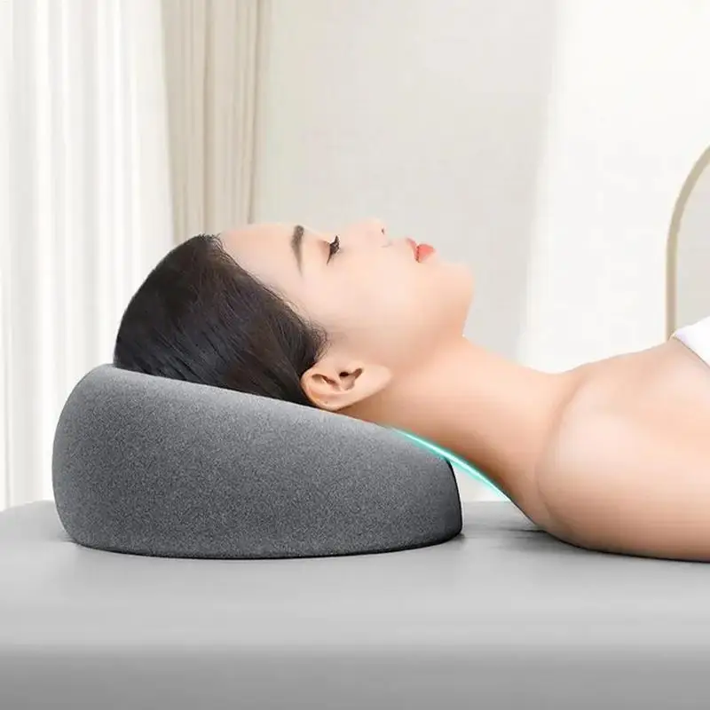 Ergonomic Face Down Nap Pillow Memory Foam Desk Nap Headrest for Prone Resting Comfort Home & Beauty Salon Use