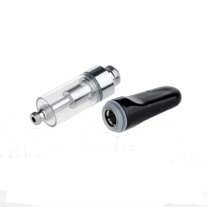 Longmada 0.5ml Empty Cartridges Preheat Battery Disposible Atomizer Ceramic Heat Element Tank Vape Thick Oil Carts Vapor