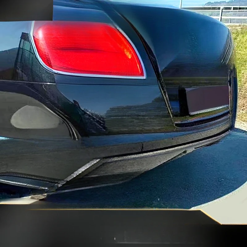 

For Bentley Old Continental GT W12 Modified V8S Carbon Fiber Rear Lip Small Spoiler