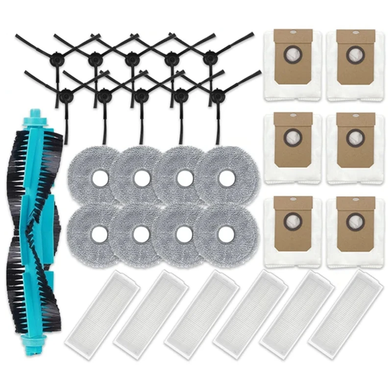 Per Cecotec Conga 11090 Spin Revolution Robot Vacuum Parts spazzola laterale principale filtro Hepa Mop panno sacchetto per la polvere accessori