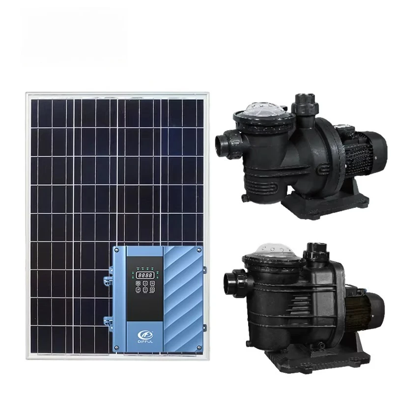 Solar Powered System Hybrid Acdc Solar Swimming Pool Pump