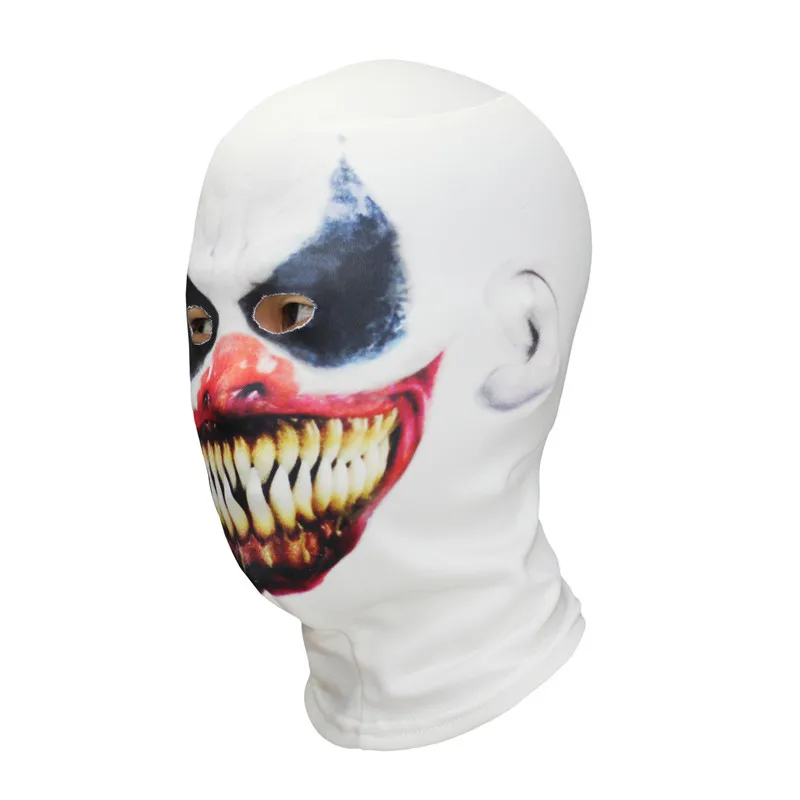 Stoff maske Kapuze Sturmhaube schreckliche Schädel maske Cosplay Kopf bedeckung gruselige Geister Maske Männer Frauen für Halloween Cosplay Party Requisiten