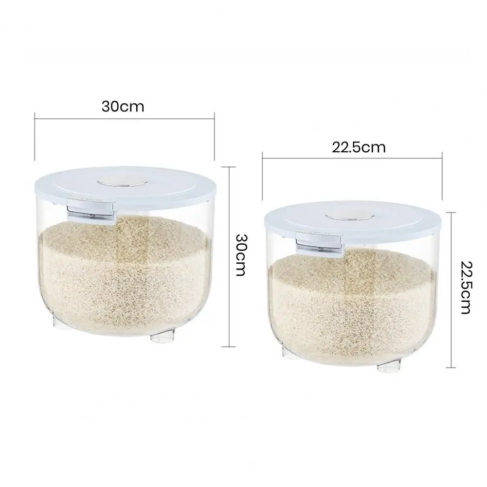 Rice Bucket Kitchen Tool Grain Rice Storage Box Moisture-proof Good Sealing Leakproof  Food Grain Container