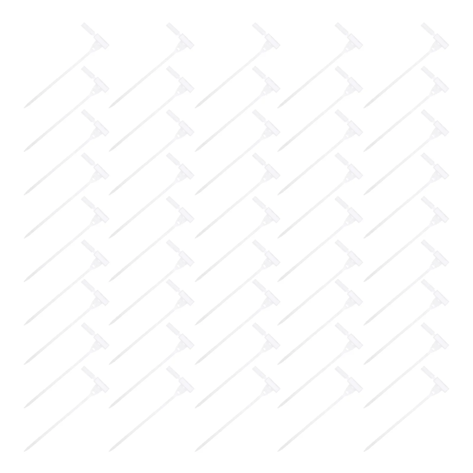 

100 Pcs Cable Harness Ties Self-locking Zip Mark Tags Label Straps Cord Marker Nylon Marking