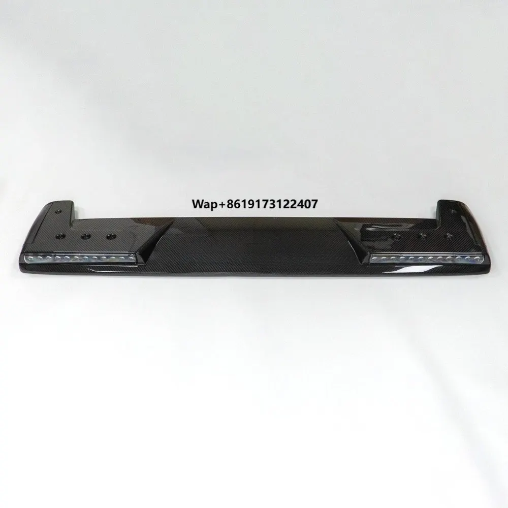 

Upgrade G63 W464 Carbon Fiber Roof Spoiler With Led Light for G Wagon W463A W464 G63 G550 G500 Kit