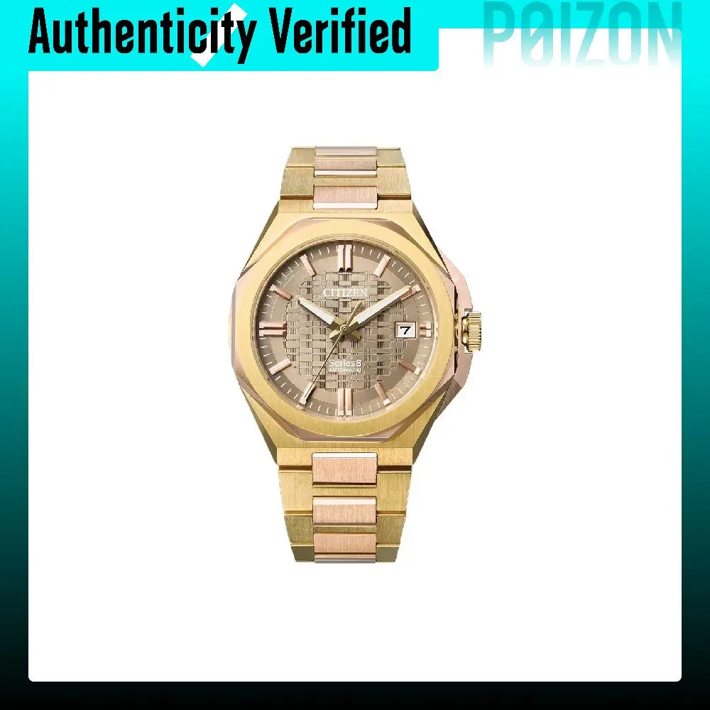 CITIZEN Series8 Automatic/Manual Mechanical Movement Stainless Steel Strap Watch 39.3mm NB6085-57W