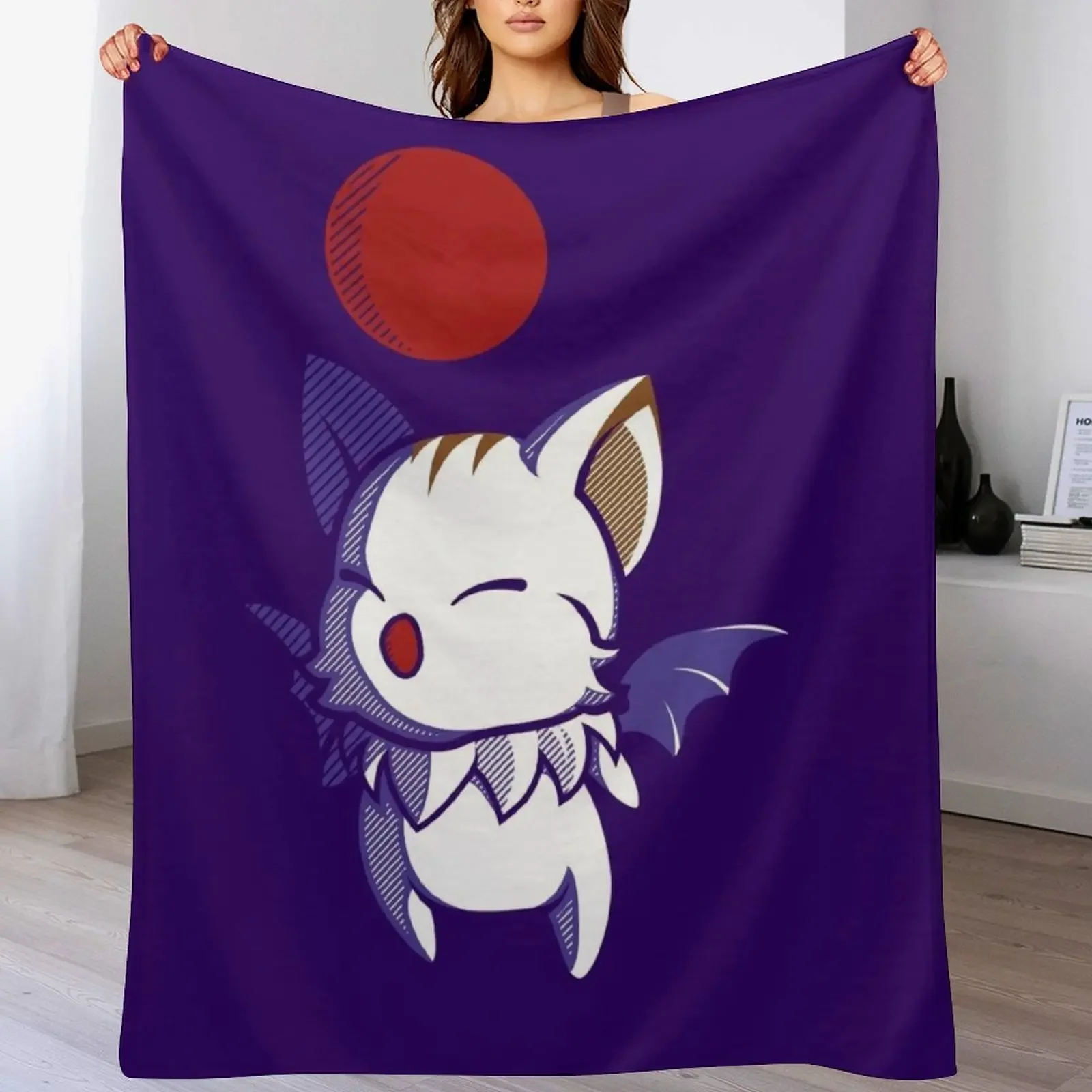 Kupo! Throw Blanket Elegant Warm Throw Blanket for Hotel Home