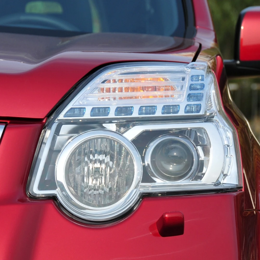 

Для Nissan X Trail 2011 2012 2013, аксессуары для передней фары автомобиля, замена оригинального абажура