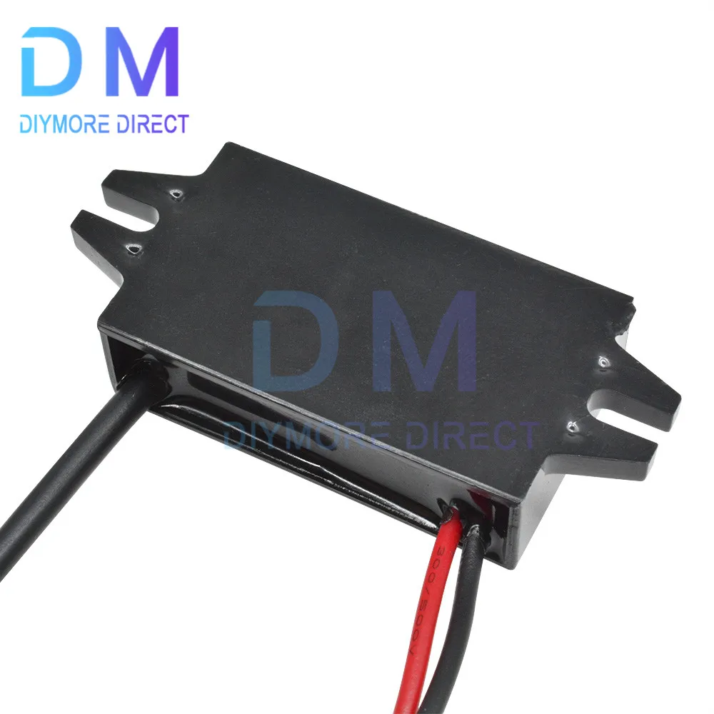 USB Car Power Charger DC Buck Converter Module Voltage Regulator 12 V to 5 V 3A 15W Waterproof Step Down Volt Power Module