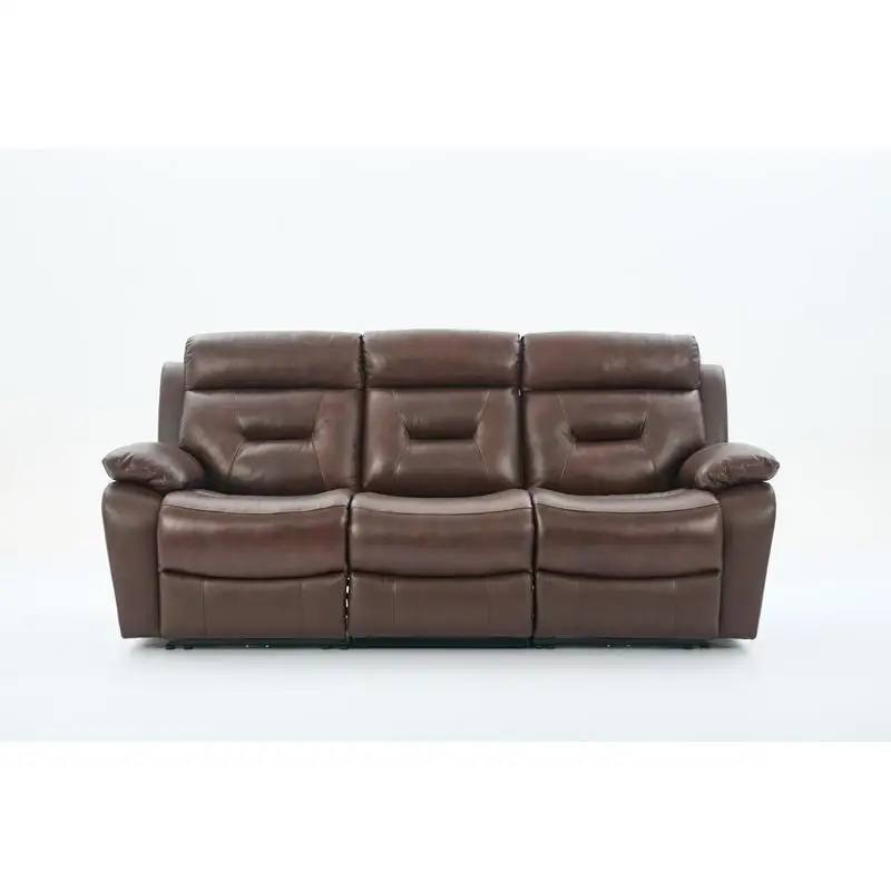 Genuine Leather Non-Power Reclining Right Arm Facing Sofa - Stylish & Comfortable Living Room Seating