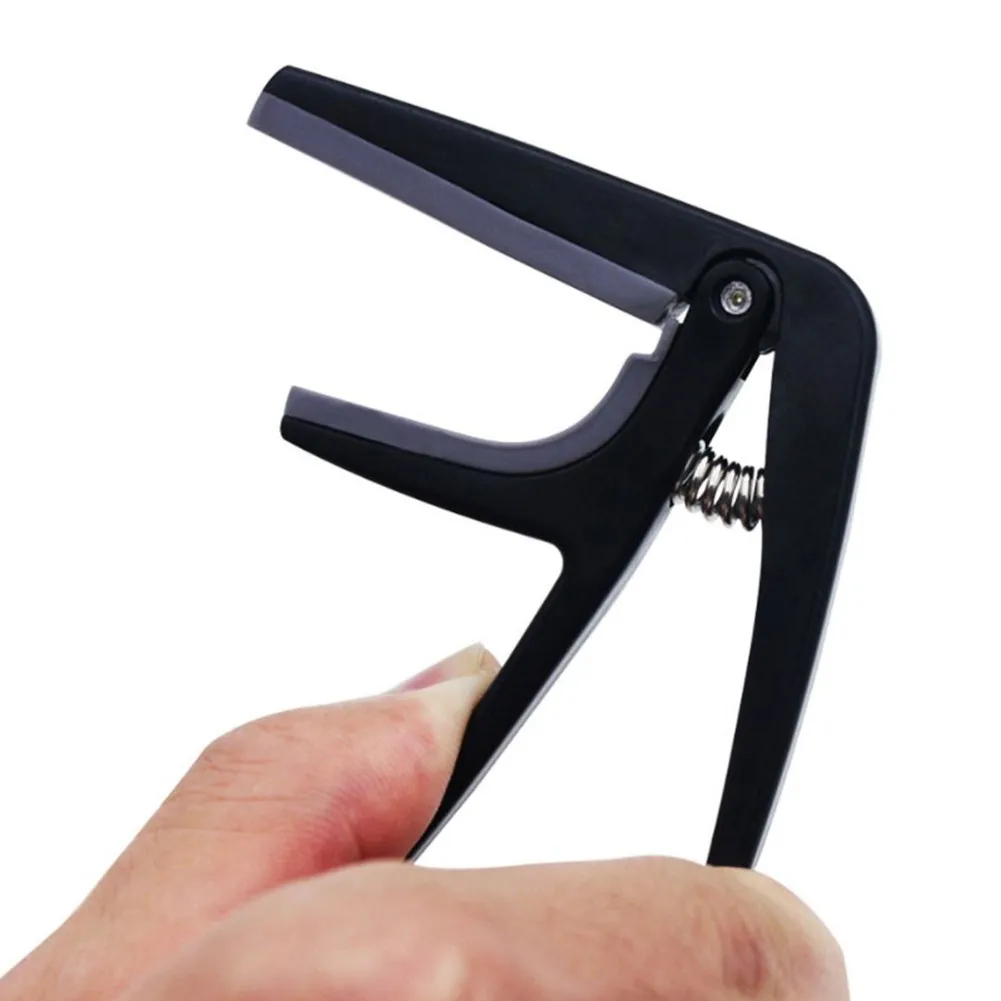 ABS Ukulele Capo For Tuning 6.6*6.6*1cm Hawaii Guitar Professional Quick Change Tuning Clamp Portable Pratical