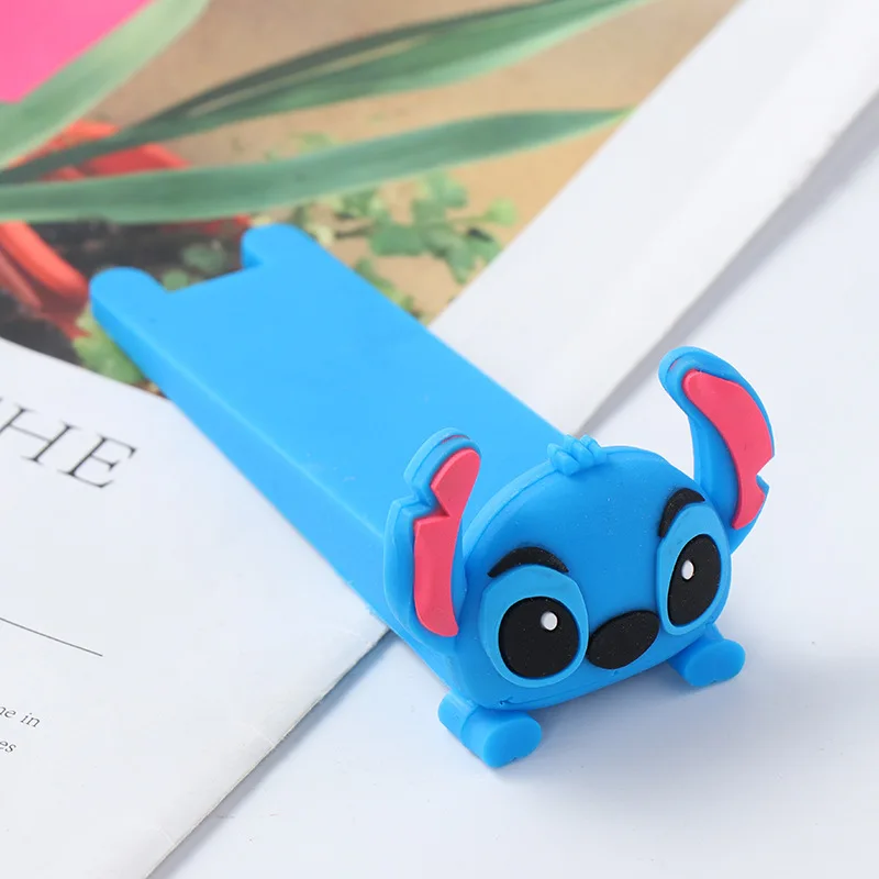 Disney Stitch Door Stopper Cartoon Cute Creativity Door Stopper Anti-pinch Soft Rubber Door Barrier Party Gift