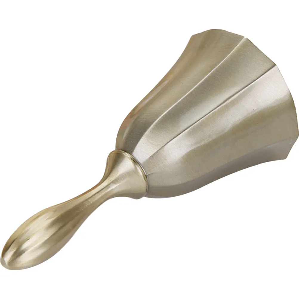 Ergonomic Zinc Alloy Dinner Bell for Restaurants Bars Hotels Offices Schools Kitchens Pantries Clear Sound Rustproof Manual Call