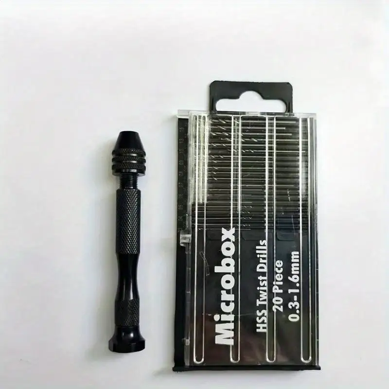 

20Pcs Mini HSS Spiral Drill Bits 0.3mm To 1.6mm for Precision Crafts Jewelry Watch Repair Model Making Hobby Electronics Work