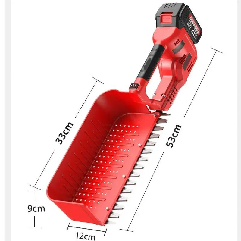 Rechargeable Electric Tea Harvester Portable Lithium‑Battery Tea‑Picking Collecting Apparatus Hand‑Held Tea‑Leaf Cutter