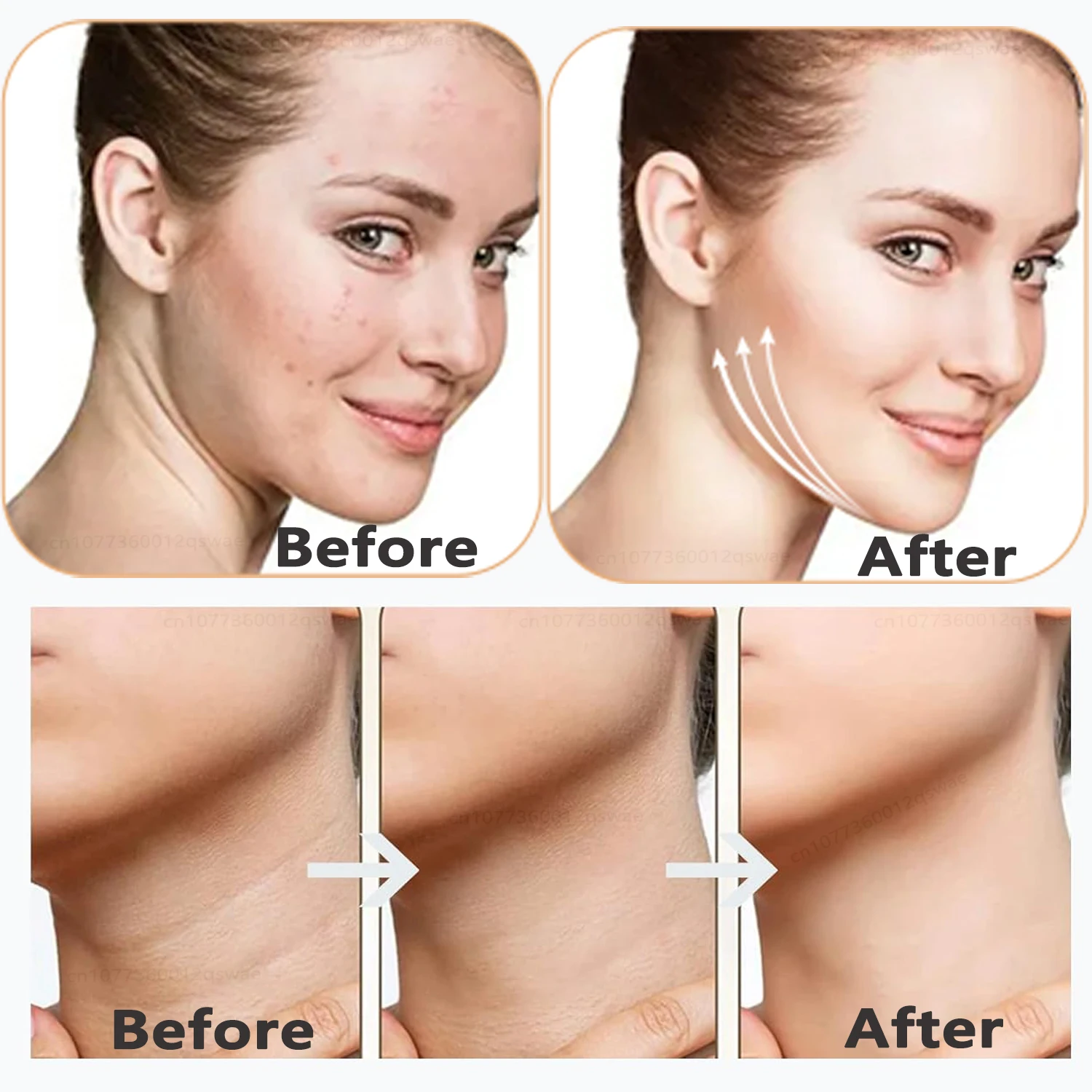 Face Massager Facial Microcurrent Neck Face Lifting Device Anti-aging Facial Massage Neck Anti Wrinkle Skin Tightening Device