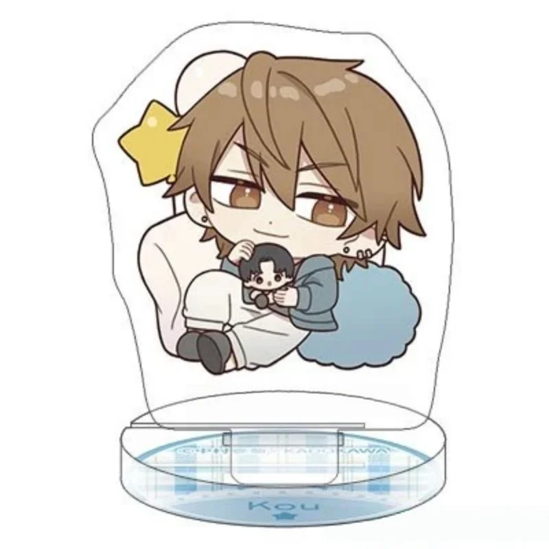 Sekai-ichi Hatsukoi Anime10CM Acrylic Standing Sign Board Keychain Ritsu Onodera/Nowaki Kusama Desk Decoration Items Gift Option