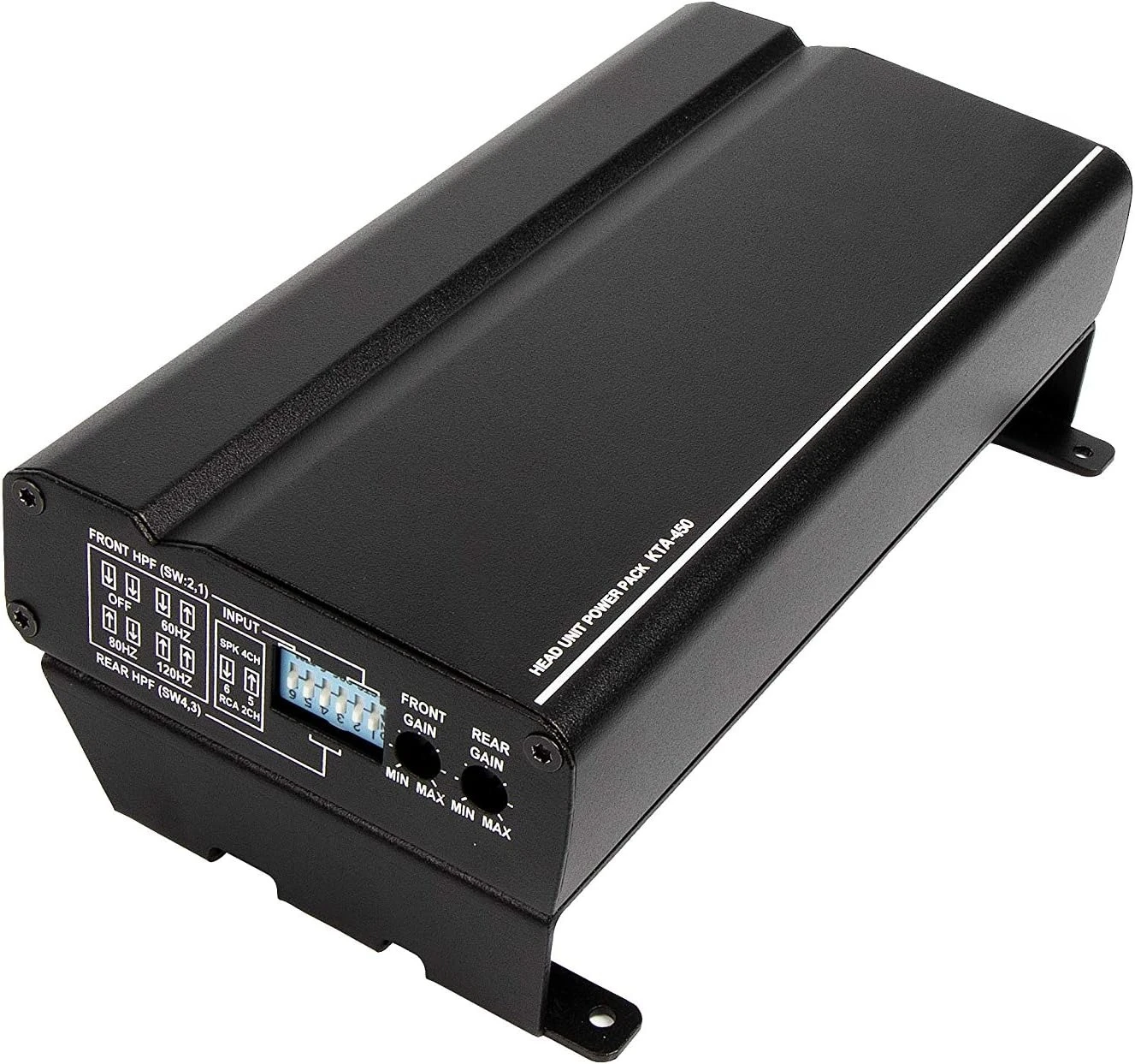 KTA-450 4-Channel Power Pack Amplifier with Dynamic Peak Power 45W RMS x 4, at 2 Or 4 Ohms