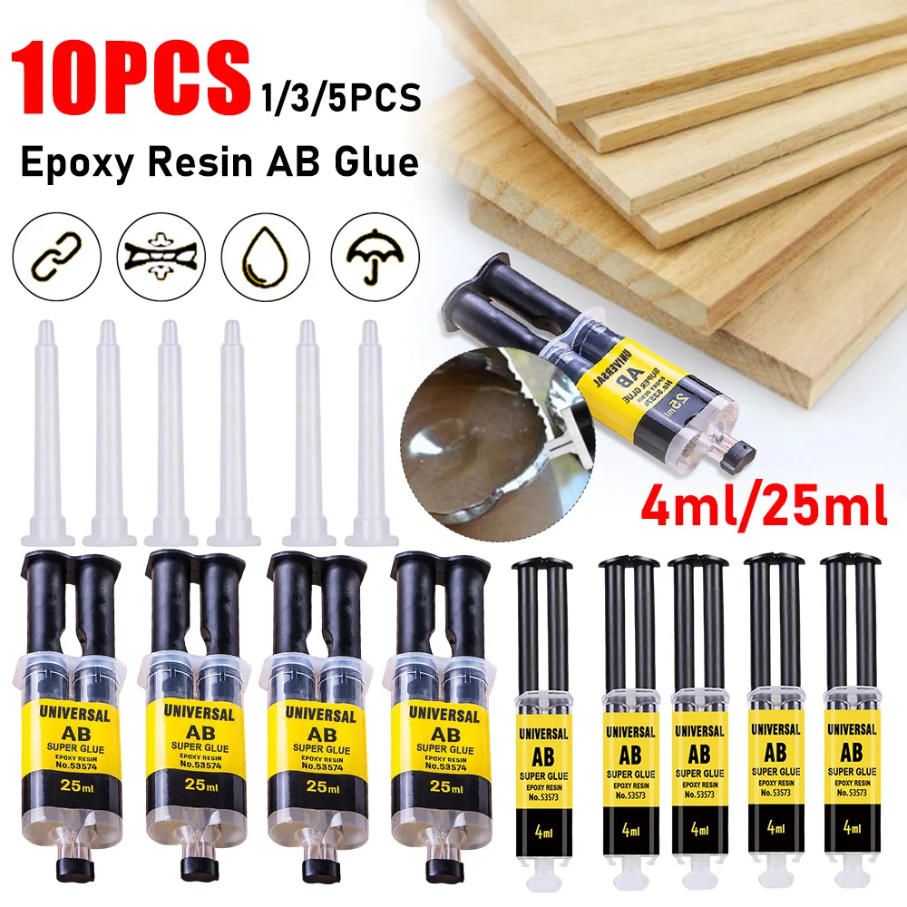 1-10PC 4/25ML Epoxy…