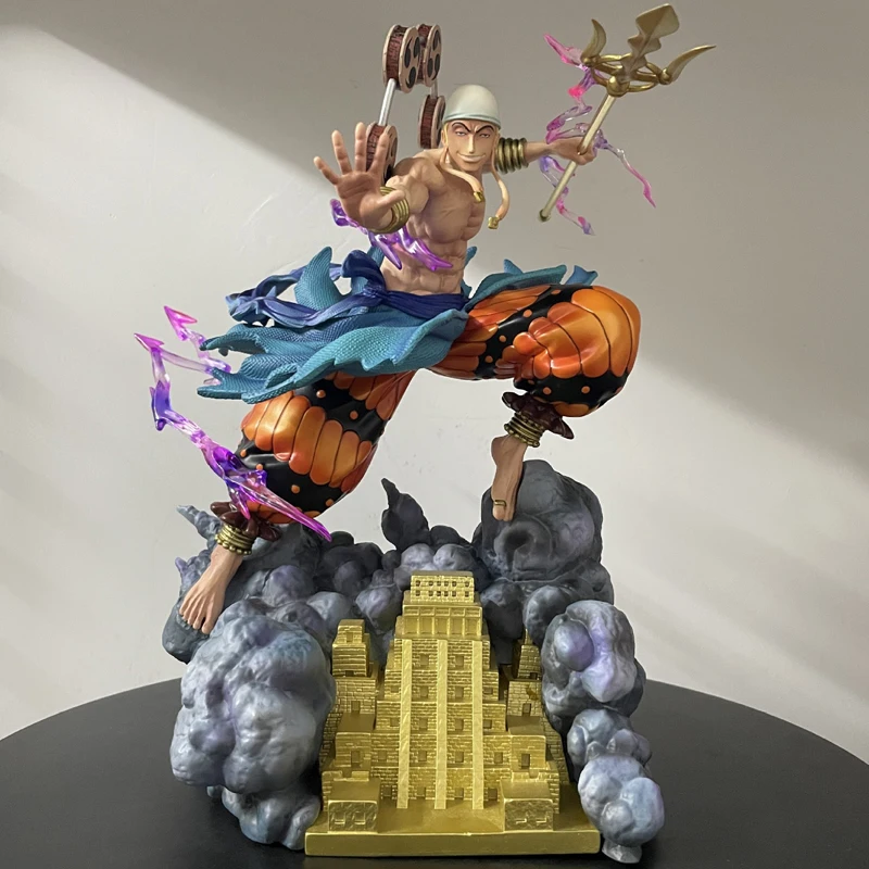 

28cm/11inch One Piece Jt Statue Thor Enel Action Figure Anime Enel Figurine Action Figures Pvc Statue Collection Model Toys Gift