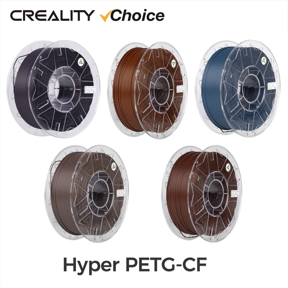 Creality Hyper PETG-CF 1.75mm 1KG High Strength No Sticking No Clogging 3d Printer Filament Creality Hyper PETG-CF Filament