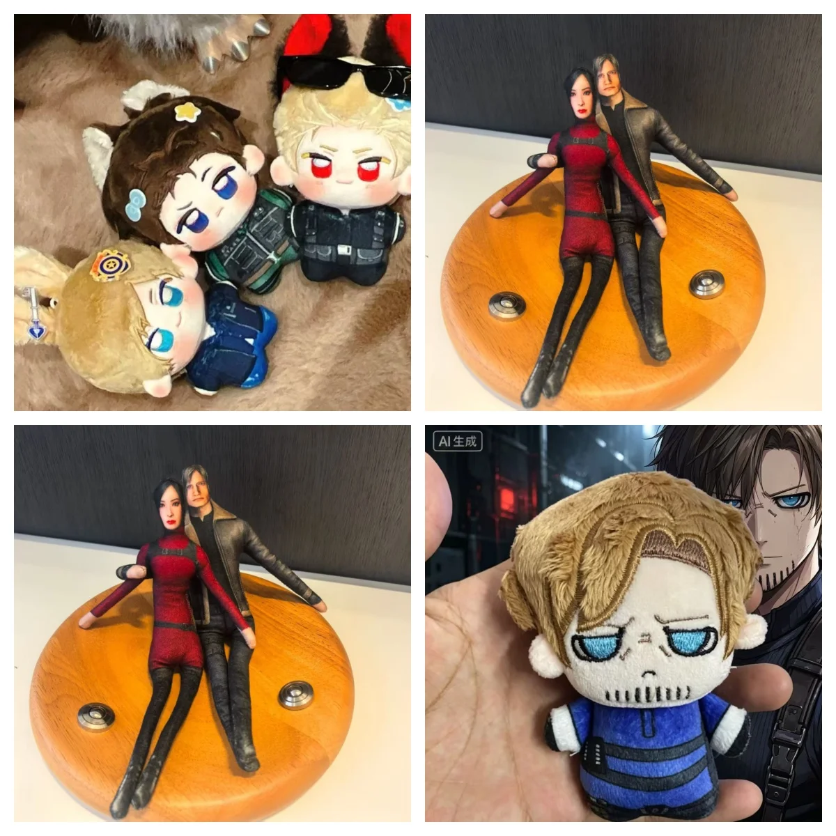 Nuevo Llavero Leon·Scott·Kennedy, Muñeco Abstracto Retorcido, Accesorio de Cosplay, Figura DIY, Muñeco Divertido de Descompresión, Juguetes y Regalos de Leon