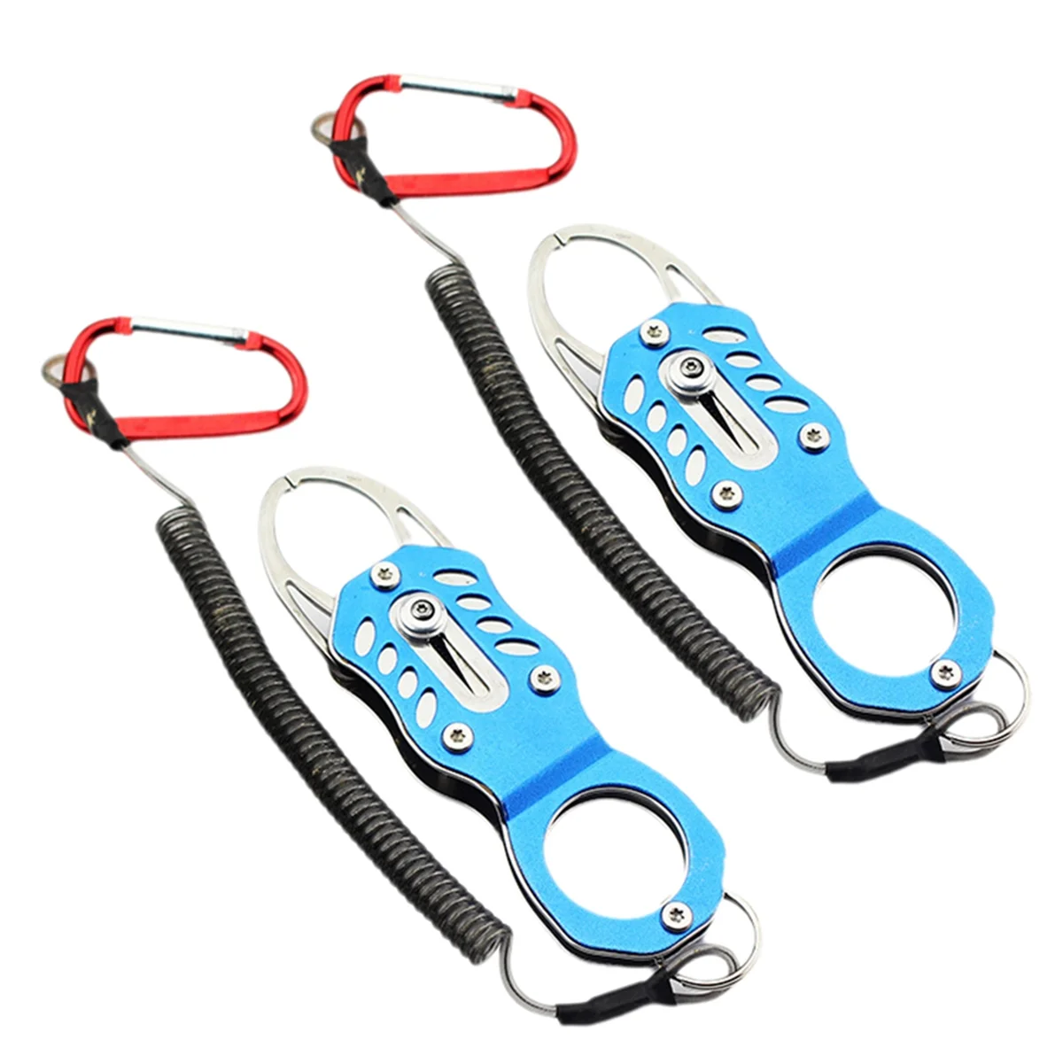 Mini Fish Controller Stainless Steel Lure Hook Remover Fish Clamp Portable Lure Fish Control Fishing Tool Blue